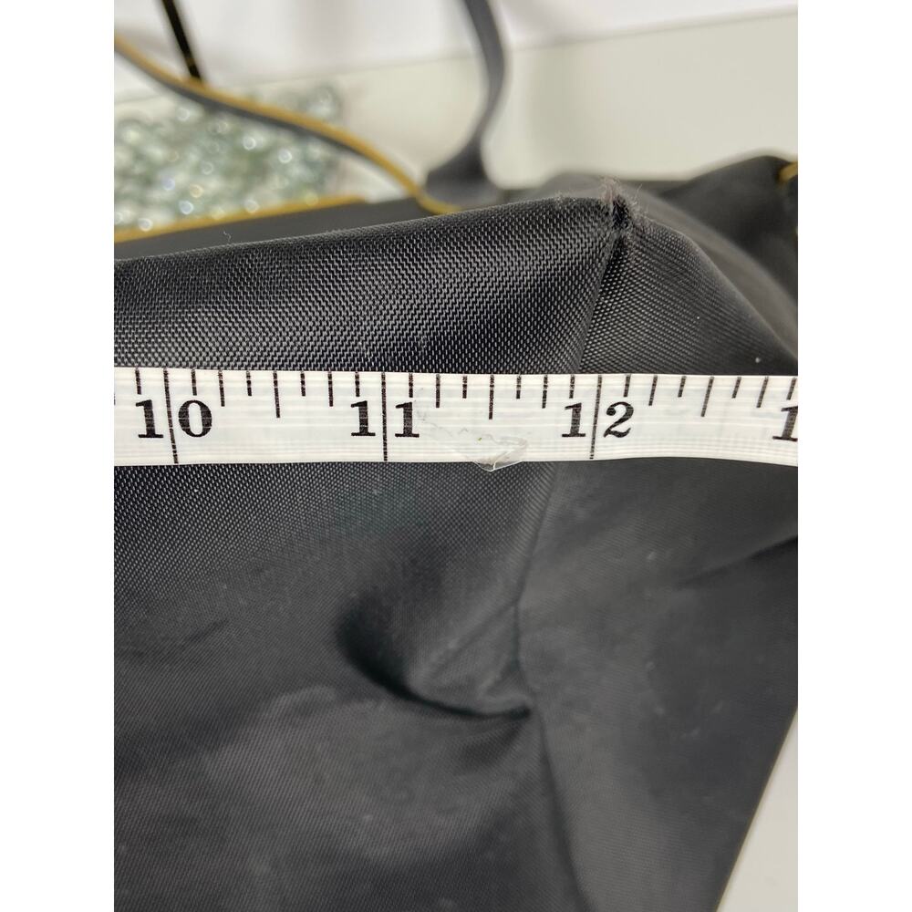 Longchamp Le Pliage Large Nylon Tote Shoulder Bag Dark Gray - Picture 13 of 16